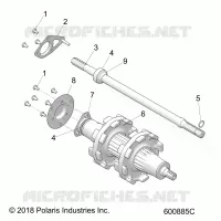 DRIVE TRAIN, JACKSHAFT AND DRIVE SHAFT