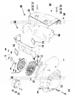 RECOIL STARTER AND BLOWER HOUSING (SS) (4910951095028A)