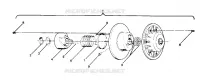 DRIVEN CLUTCH SPORT AND SPORT GT (4915451545020A)