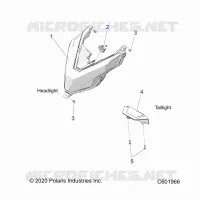 ELECTRICAL, HEADLIGHT AND TAILLIGHT