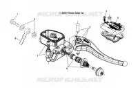 CONTROLS-MASTER CYLINDER/BRAKE LINE, RH