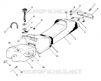 SEAT/GAS TANK ASSEMBLY SPORT (4921282128005A)