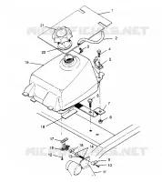 FUEL TANK ASSEMBLY TRAIL BLAZER W947221 (4926832683A010)