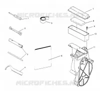 TOOL KIT    440 0962760 (4931743174C004)