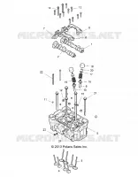 CYLINDER HEAD AND VALVES