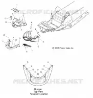 FRONT BUMPER AND NOSEPAN