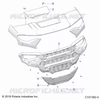 HOOD AND FRONT FASCIA