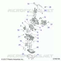 ENGINE, CRANKCASE AND CRANKSHAFT