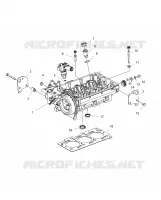 CYLINDER HEAD AND PRECOMBUSTION CHAMBER