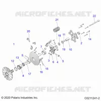 DRIVE TRAIN, PRIMARY CLUTCH
