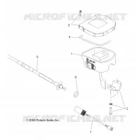 STEERING, CONTROLS, THROTTLE   ASM. AND CABLE