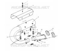 EXHAUST SYSTEM LITE 0953433 AND LITE DELUXE 0953431 (4928902890C003)