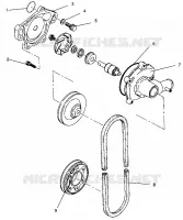 WATER PUMP XLT 0940767, XLT SP 0940667   XLT SKS 0940567 (4925022502036A)
