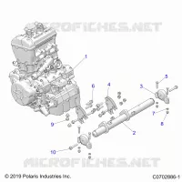 ENGINE, MOUNTING
