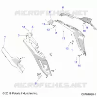 REAR BODYWORK FENDERS