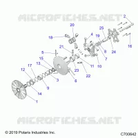 DRIVE TRAIN, PRIMARY CLUTCH