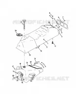 SEAT/GAS TANK ASSEMBLY 440 (4921242124003A)