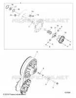 DRIVE TRAIN, SECONDARY CLUTCH