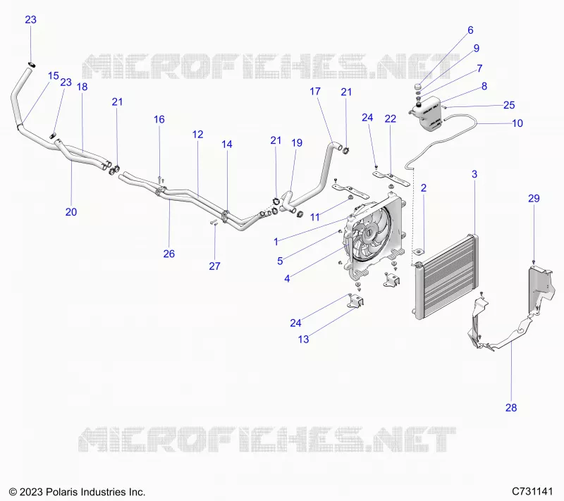 ENGINE, COOLING SYSTEM