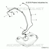 BODY, FUEL LINES, STD. 