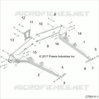 REAR SUSPENSION CONTROL ARMS