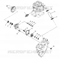 WATER PUMP  4X4 400L W948140 (4926772677C014)