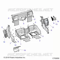 REAR BODYWORK CLOSEOFF AND FENDERS