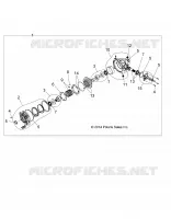 DRIVE TRAIN, FRONT GEARCASE INTERNALS