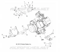 ENGINE, MOUNTING