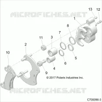 BARKE CALIPER REAR