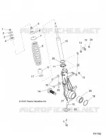 SUSPENSION, FRONT STRUT 