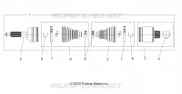 DRIVE TRAIN, REAR DRIVE SHAFT