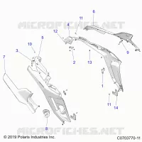 REAR BODYWORK FENDERS