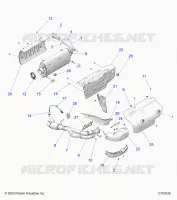 ENGINE, EXHAUST SYSTEM