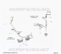 ELECTRICAL, WIRE HARNESS, HOOD, ELEC. START