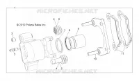 REAR BRAKE CALIPER