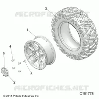 WHEELS, FRONT