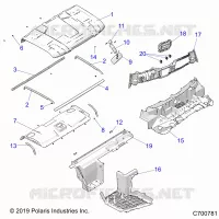 OPT, PREP AUDIO ROOF, HOOD LINER, REAR CLOSE OFF AND DASH