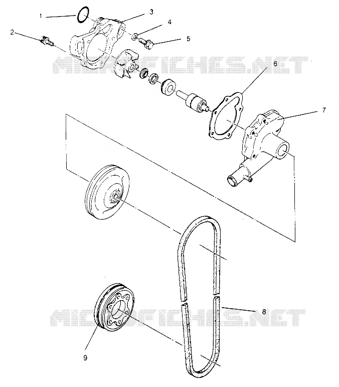 WATER PUMP CLASSIC 0952865 (4929072907C010)