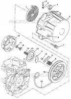 RECOIL STARTER ULTRA TOURING 0985378 AND EUROPEAN ULTRA TOURING E985378 (4943404340D005)