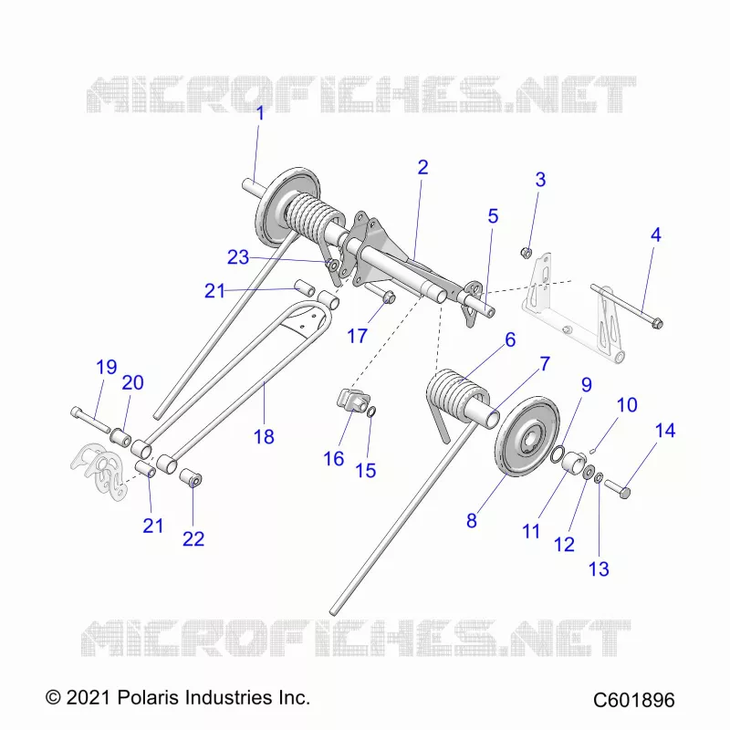 SUSPENSION, REAR TORQUE ARM
