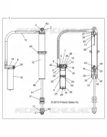 SUSPENSION, REAR SHOCK