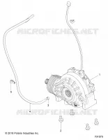 DRIVE TRAIN, FRONT GEARCASE MOUNTING