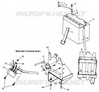 BATTERY BOX 500 EFI SKS 0962574, EFI RMK 0962974, AND EUROPEAN 500 EFI SKS (4931983198C006)