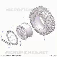 WHEELS, FRONT