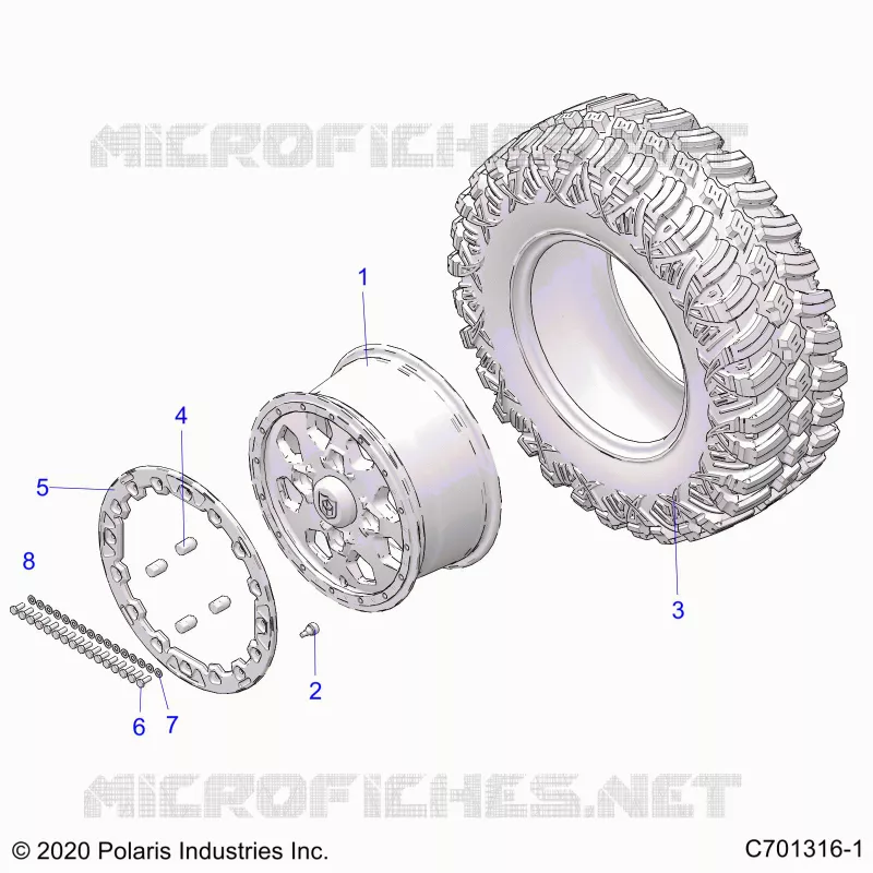 WHEELS, FRONT