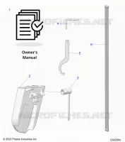 REFERENCES, OWNERS MANUAL, BELT HOLDER, TOOLS