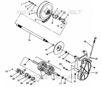 DRIVE TRAIN ASSEMBLY LITE GT 0943133 AND STARLITE GT 0943127 (49250125010016)