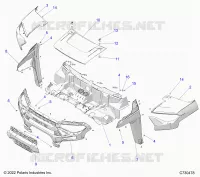 HOOD AND FRONT FACIA