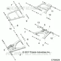 REAR SUSPENSION CONTROL ARMS